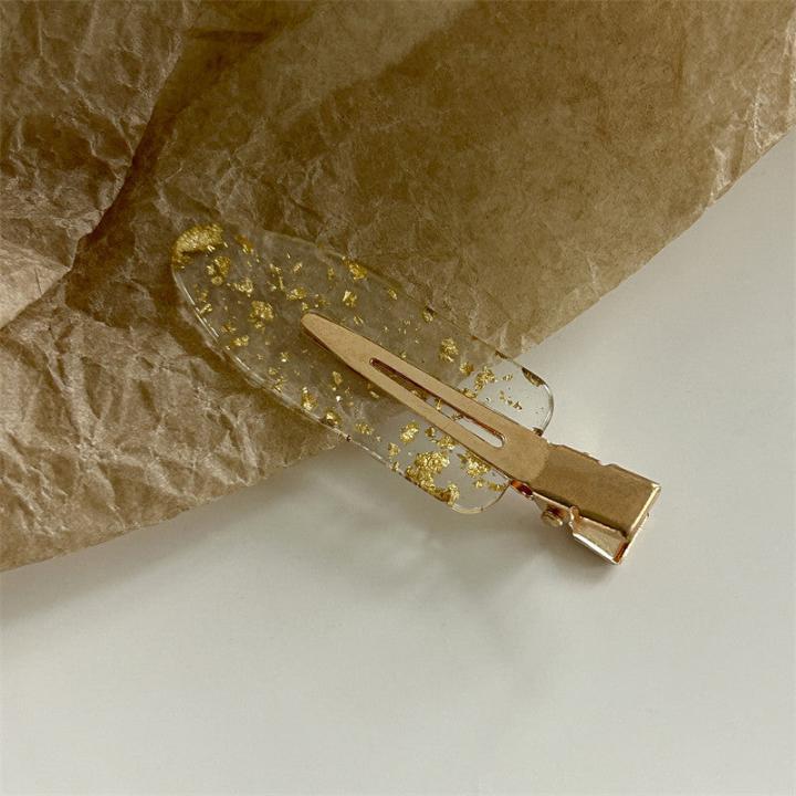 Acetate Seamless Hairpin in Gold