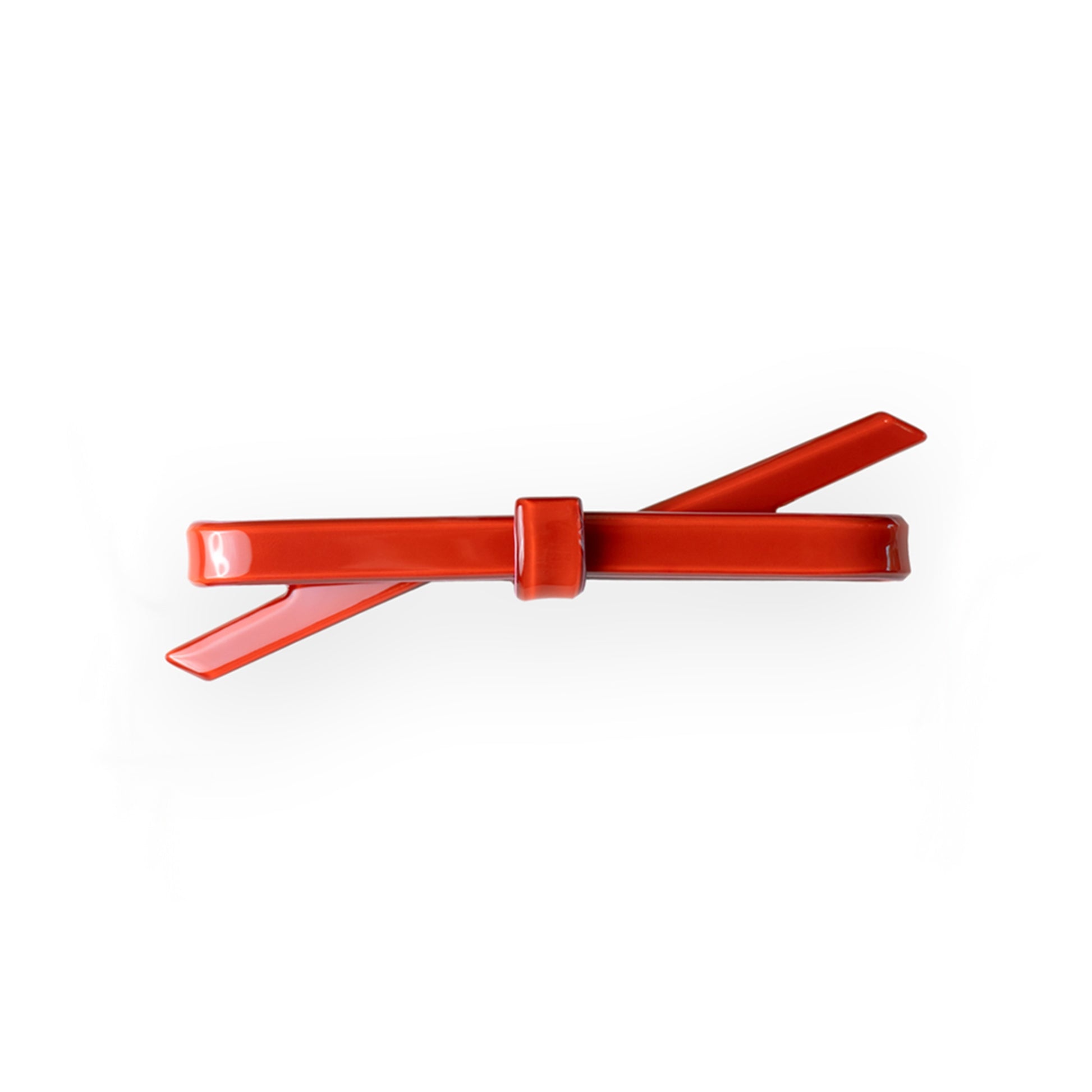 Red Bow Barrette