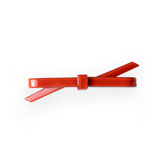 Red Bow Barrette