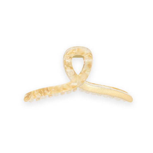 Gold Acetate Claw Clip