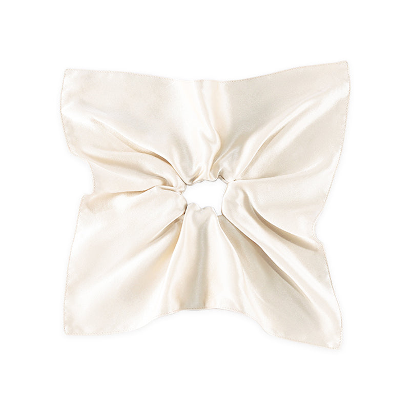 Silk Square Scrunchie