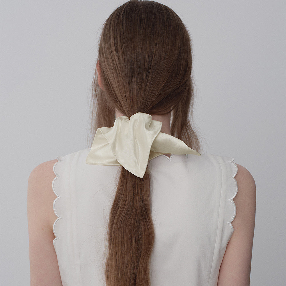 Silk Square Scrunchie